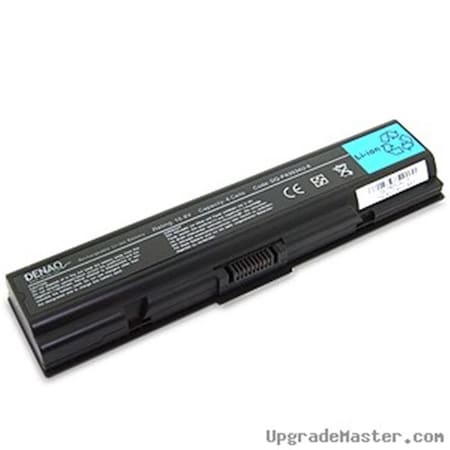 Denaq Denaq DQ-PA3534U-6 High Capacity Battery for Toshiba Equium A200 Laptops- 4400mAh DQ-PA3534U-6